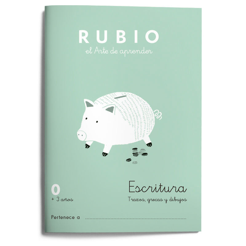 Escritura RUBIO 0 (preescritura). Rubio Silvestre, Ramon (Editorial Rubio) 9788417427412