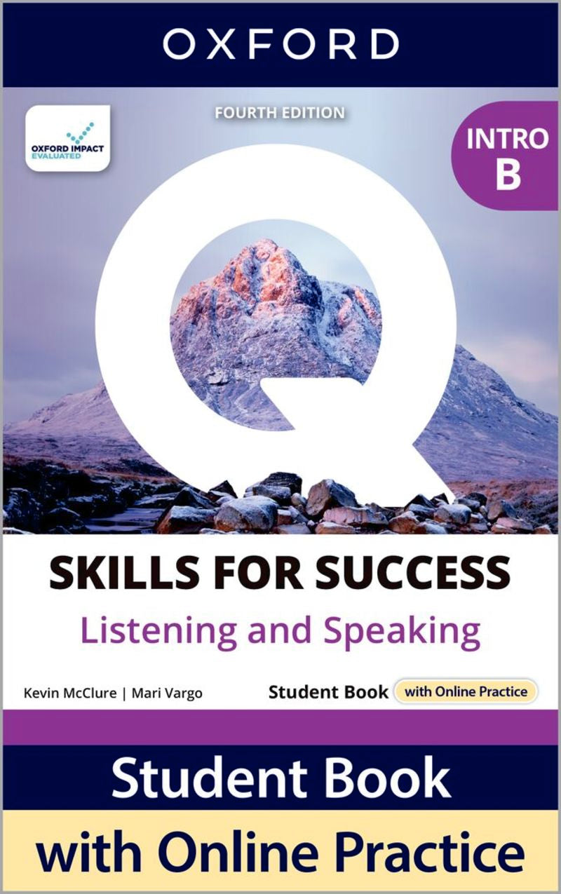 (4 Ed) Q Skills Q Skills Intro L&s SB PACK Split B (Oxford University Press) - 9780194154499