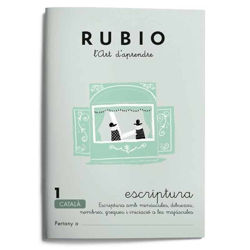 Escriptura RUBIO 1 (català). Aa. Vv. (Editorial Rubio) 9788489773516 Imagen principal del producto