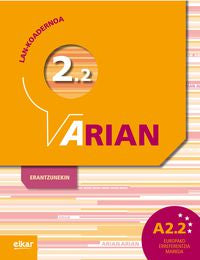 Arian A2.2 Lan-koadernoa (+erantzunak). Batzuk (Elkar) 9788490270554 Imagen principal del producto