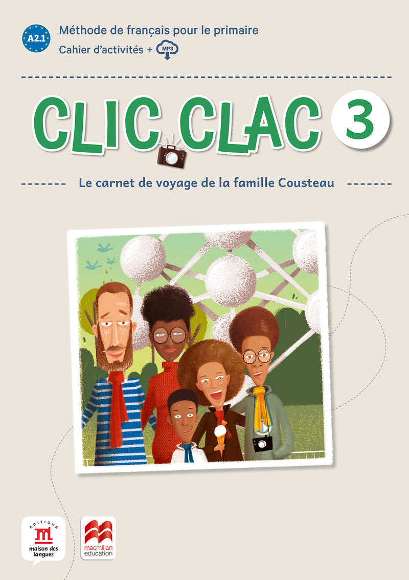 Clic Clac 3 Éd. Macmillan Cahier d'activités. Aa. Vv. (DIFUSION CENTRO DE INVESTIGACION Y PUBLICACIONES DE IDIOMAS S.L.) 9788418224560 Imagen principal del producto