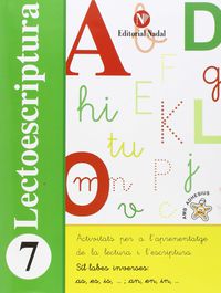 P5 - Lectoescriptura (Amb Gomets)  7 - Sillabes Inverses: As, Es, Is... An, En, In.... Aa. Vv. (Nadal) 9788478876488