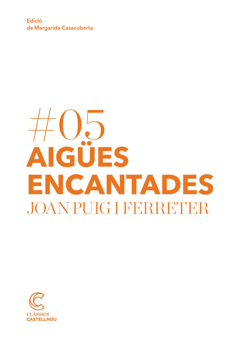 Aigües encantades. Puig I Ferreter, Joan (Castellnou) 9788498049954 Imagen principal del producto
