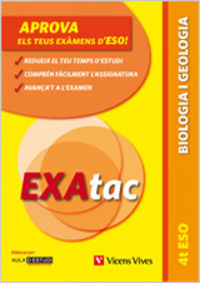Eso 4 - Exatac - Biologia I Geologia. Aa. Vv. (Vicens Vives) 9788468209722