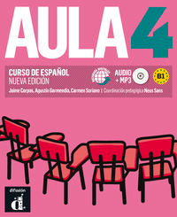 Aula Nueva edición 4 Libro del alumno: Aula Nueva edición 4 Libro del alumno. Aa. Vv. (DIFUSION CENTRO DE INVESTIGACION Y PUBLICACIONES DE IDIOMAS S.L.) 9788415620839 Imagen principal del producto