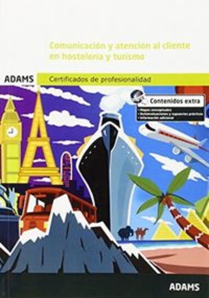 Comunicación y atención al cliente en hostelería y turismo. Unidad Formativa 0042 Imagen principal del producto