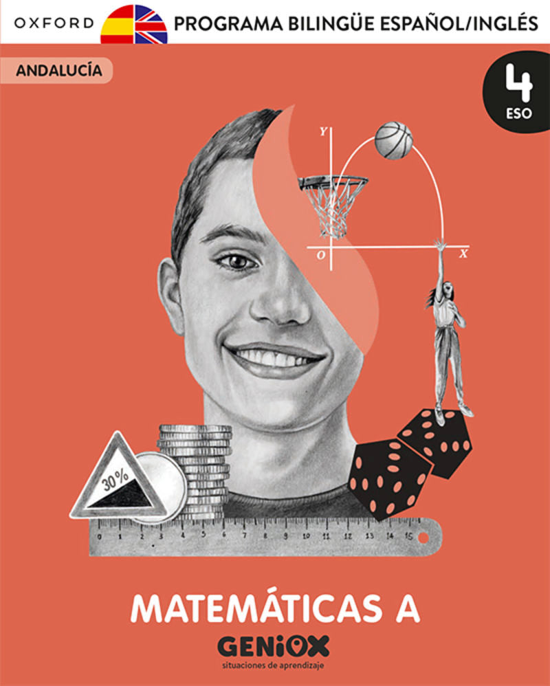 ESO 4 - Matemáticas a (and) PACK Bilingue - Geniox - Situaciones de Aprendizaje (Oxford University Press) - 9780190559649 Imagen principal del producto