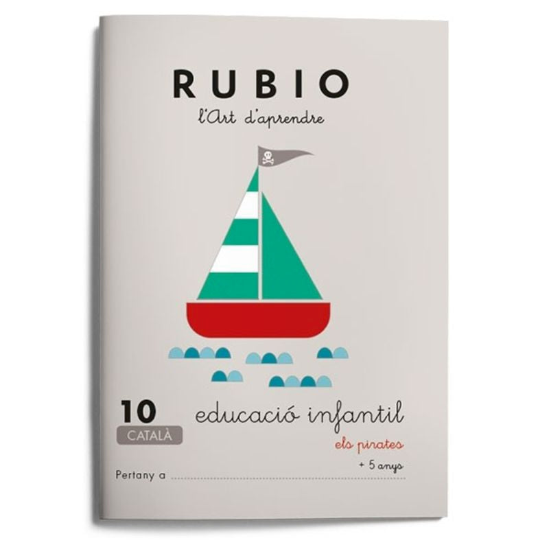 Educació Infantil 10. Els pirates (català). Aa. Vv. (Editorial Rubio) 9788489773752 Imagen principal del producto