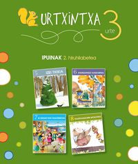 Urtxintxa 3 urte - 2. hiruhilabeteko ipuinak (5-8). Batzuk (Ikaselkar) 9788497836968 Imagen principal del producto