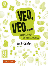 Qué te cuentas - Matemáticas manipulativas. Nivel 1. Aa. Vv. (Editorial Luis Vives (Edelvives)) 9788414012062 Imagen principal del producto