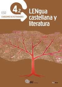 EKI DBH 4 - Lengua Castellana y Literatura 4. Cuaderno de actividades 4.2. Aa. Vv. (Ikaselkar) 9788416752041 Imagen principal del producto