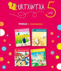 Urtxintxa 5 urte. 2. hiruhilabeteko ipuinak (4-7). Batzuk (Ikaselkar) 9788493941826 Imagen principal del producto