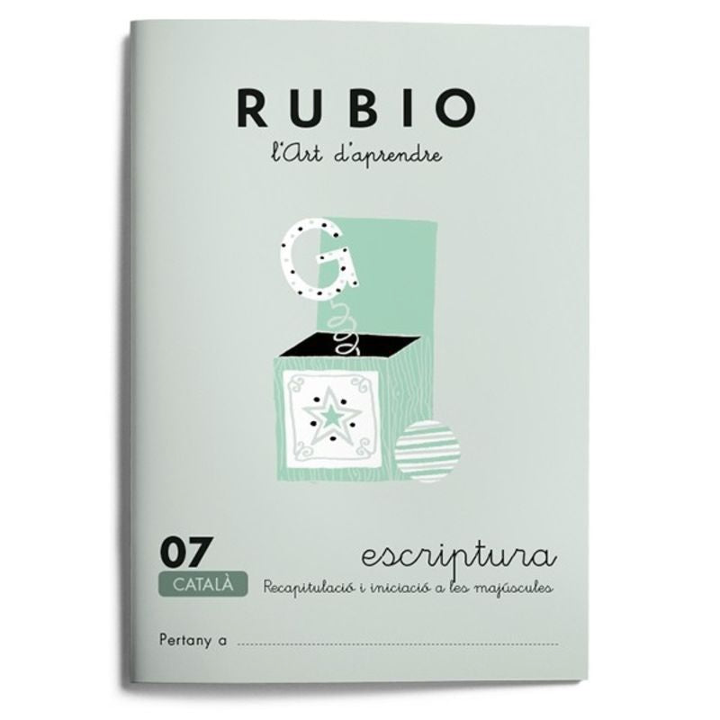 Escriptura RUBIO 07 (català). Aa. Vv. (Editorial Rubio) 9788489773479