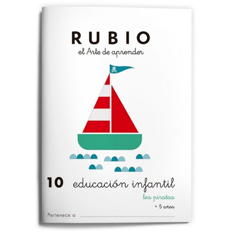 Educación Infantil 10. Los piratas. Aa. Vv. (Editorial Rubio) 9788415971900 Imagen principal del producto