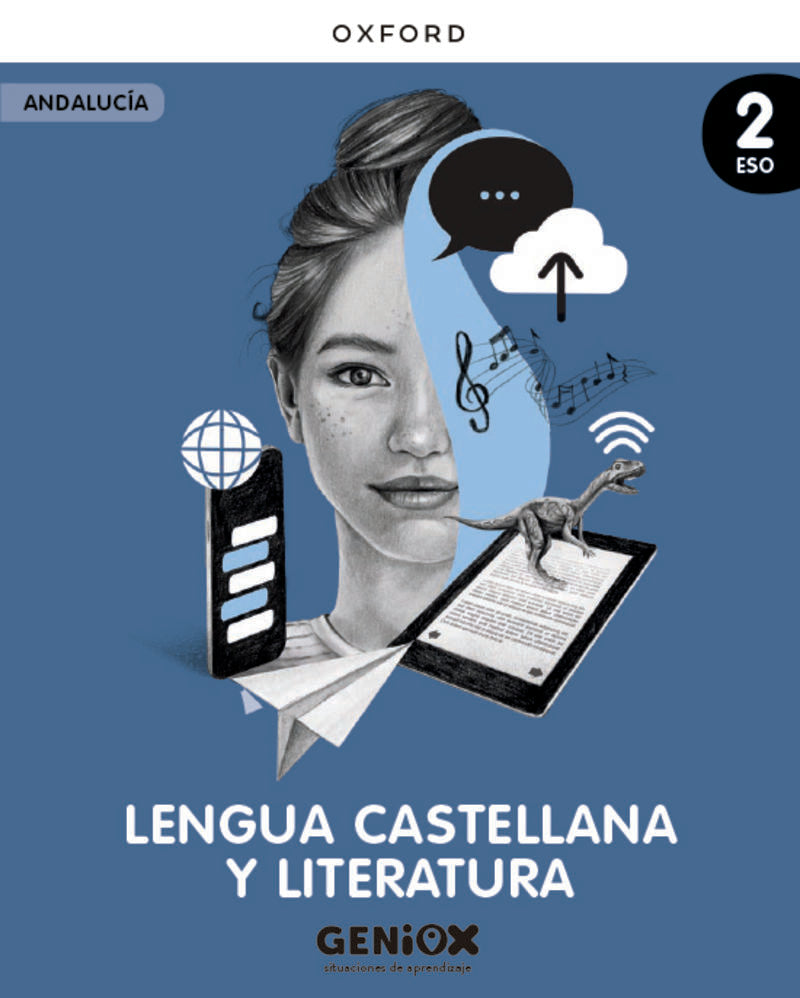 ESO 2 - Lengua y Literatura - Geniox (Oxford University Press) - 9780190534554 Imagen principal del producto