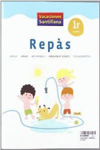VACACIONES SANTILLANA 1 PRIMARIA REPAS. Aa. Vv. (Grup Promotor, S.L.) 9788415435662 Imagen principal del producto