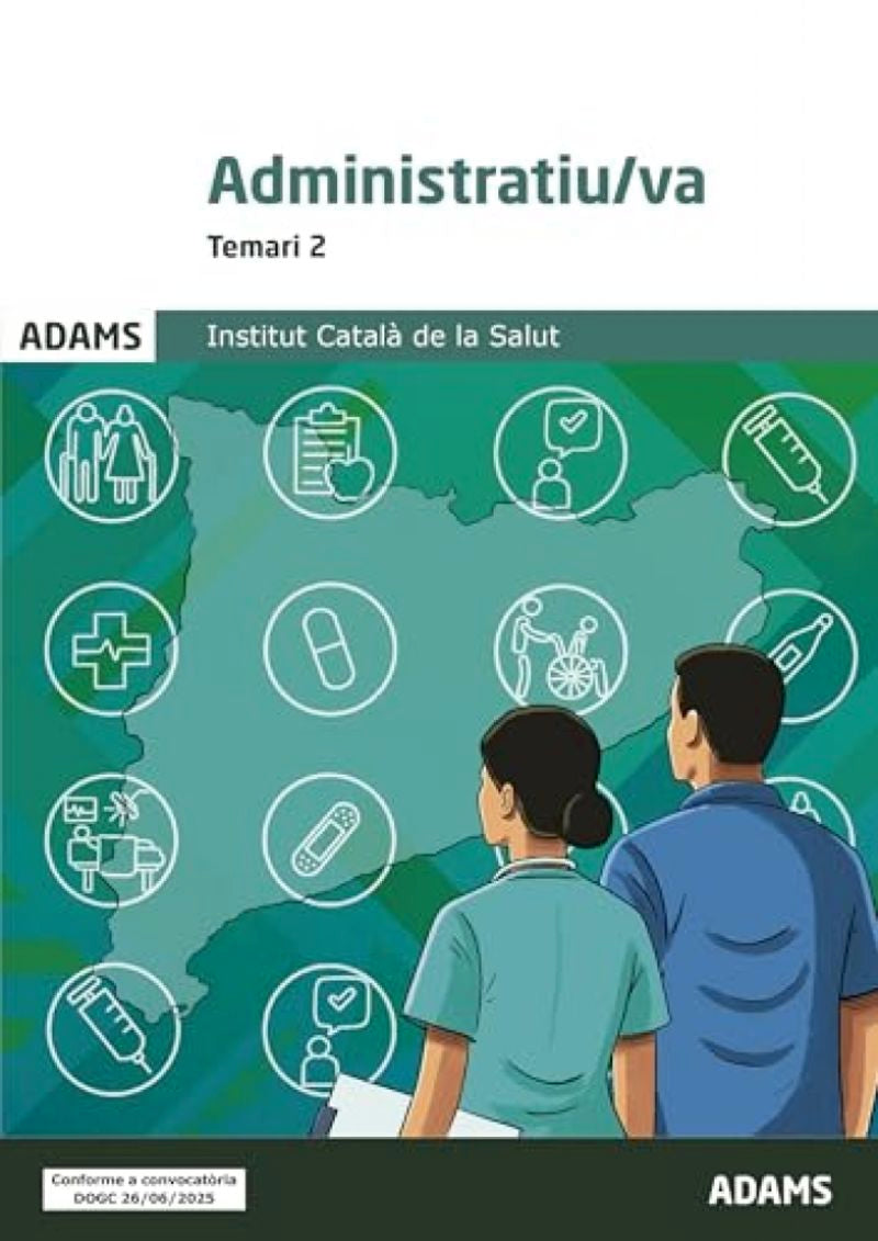 Temari 2 Administratiu-va Institut Català de la Salut