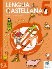 Txanela 5 - Lengua castellana 5. Cuaderno de actividades 6. Aa. Vv. (Ikaselkar) 9788497834834
