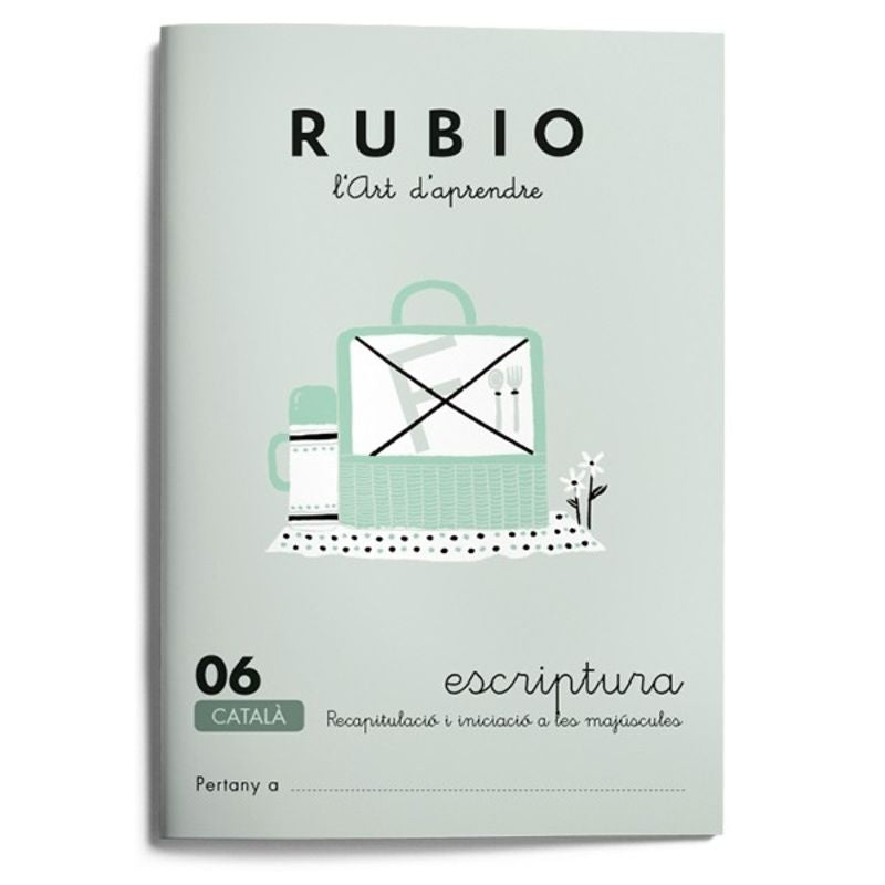 Escriptura RUBIO 06 (català). Aa. Vv. (Editorial Rubio) 9788489773462 Imagen principal del producto