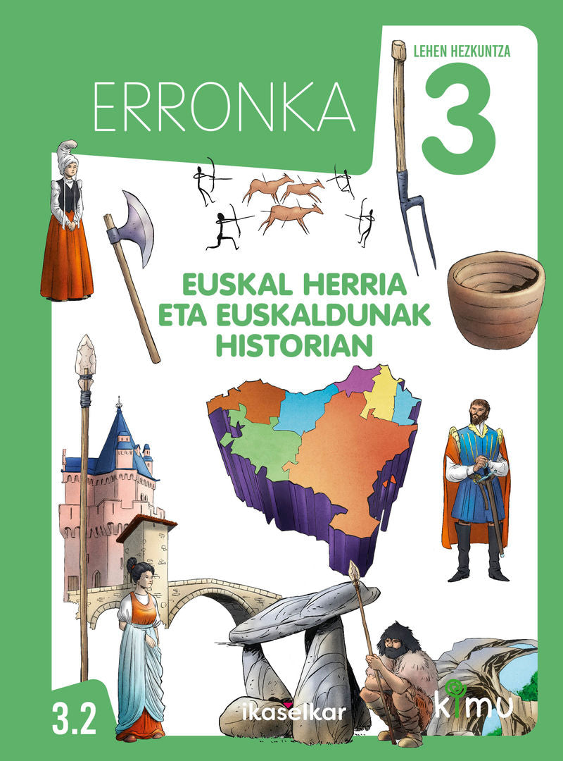 Kimu LH 3. Erronka 3-2. Batzuk (Ikaselkar) 9788418978289