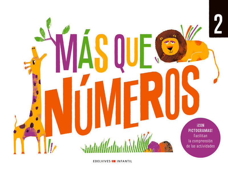 Más que números 2. Aa. Vv. (Editorial Luis Vives (Edelvives)) 9788414062548 Imagen principal del producto