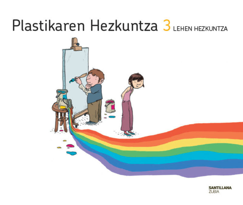 PLASTIKAREN HEZKUNTZA 3 LEHEN. Aa. Vv. (Zubia Editoriala, S.L.) 9788498943535