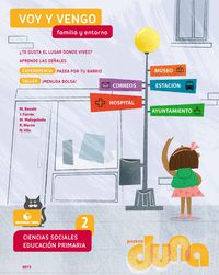 Ciencias sociales 2. Cuaderno 1 - Proyecto Duna - Voy y vengo. Aa. Vv. (Editorial Teide, S.A.) 9788430730735 Imagen principal del producto