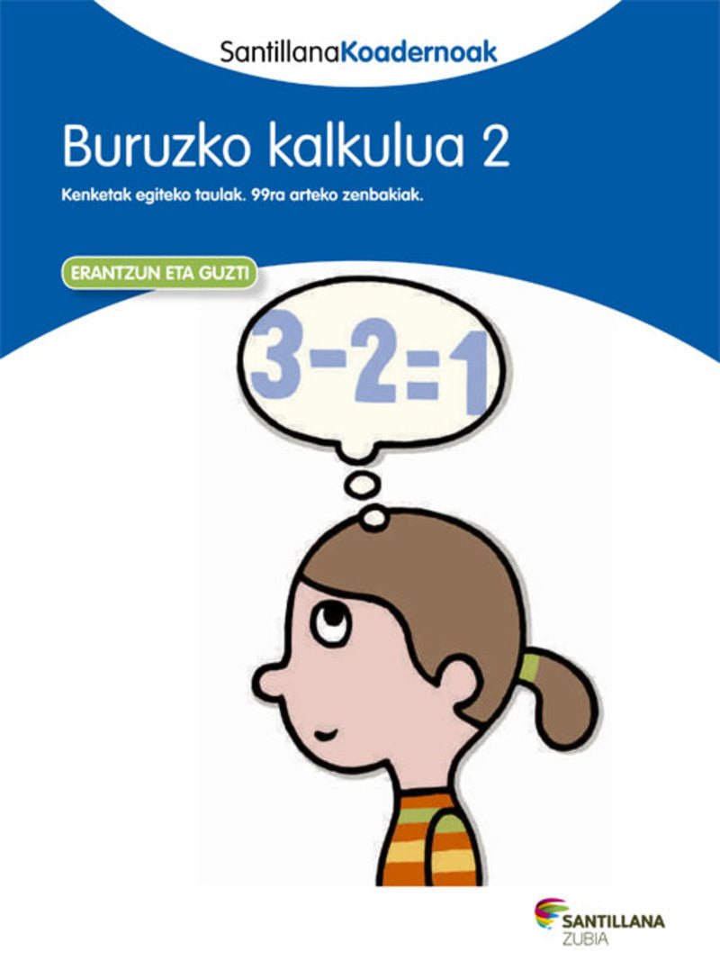 Lh 2 - Buruzko Kalkulua 2 (Zubia) - 9788498944280 Imagen principal del producto