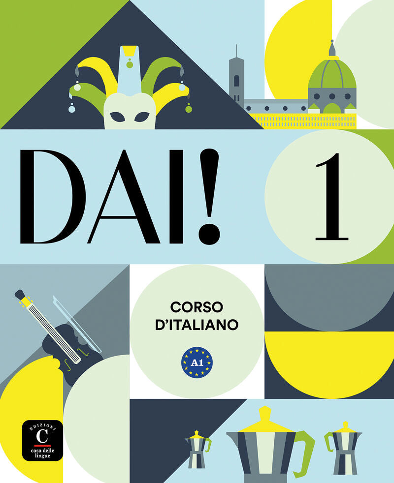 DAI 1. Corso d'Italiano. Aa. Vv. (DIFUSION CENTRO DE INVESTIGACION Y PUBLICACIONES DE IDIOMAS S.L.) 9788419273314 Imagen principal del producto