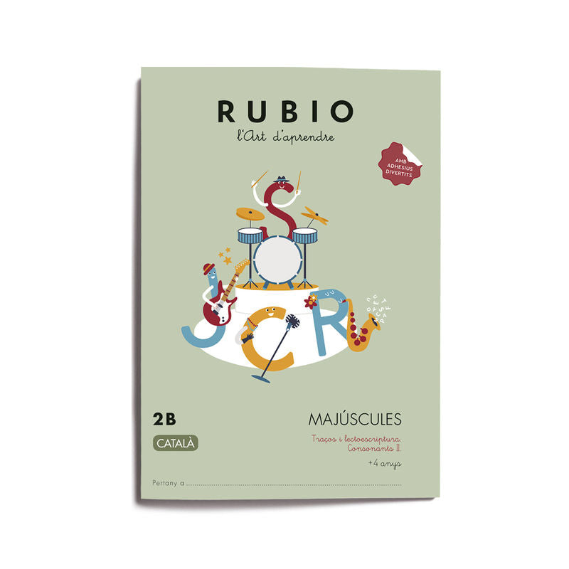 Majúscules RUBIO 2B (català). ENRIQUE RUBIO POLO, SLU (Editorial Rubio) 9788417427771