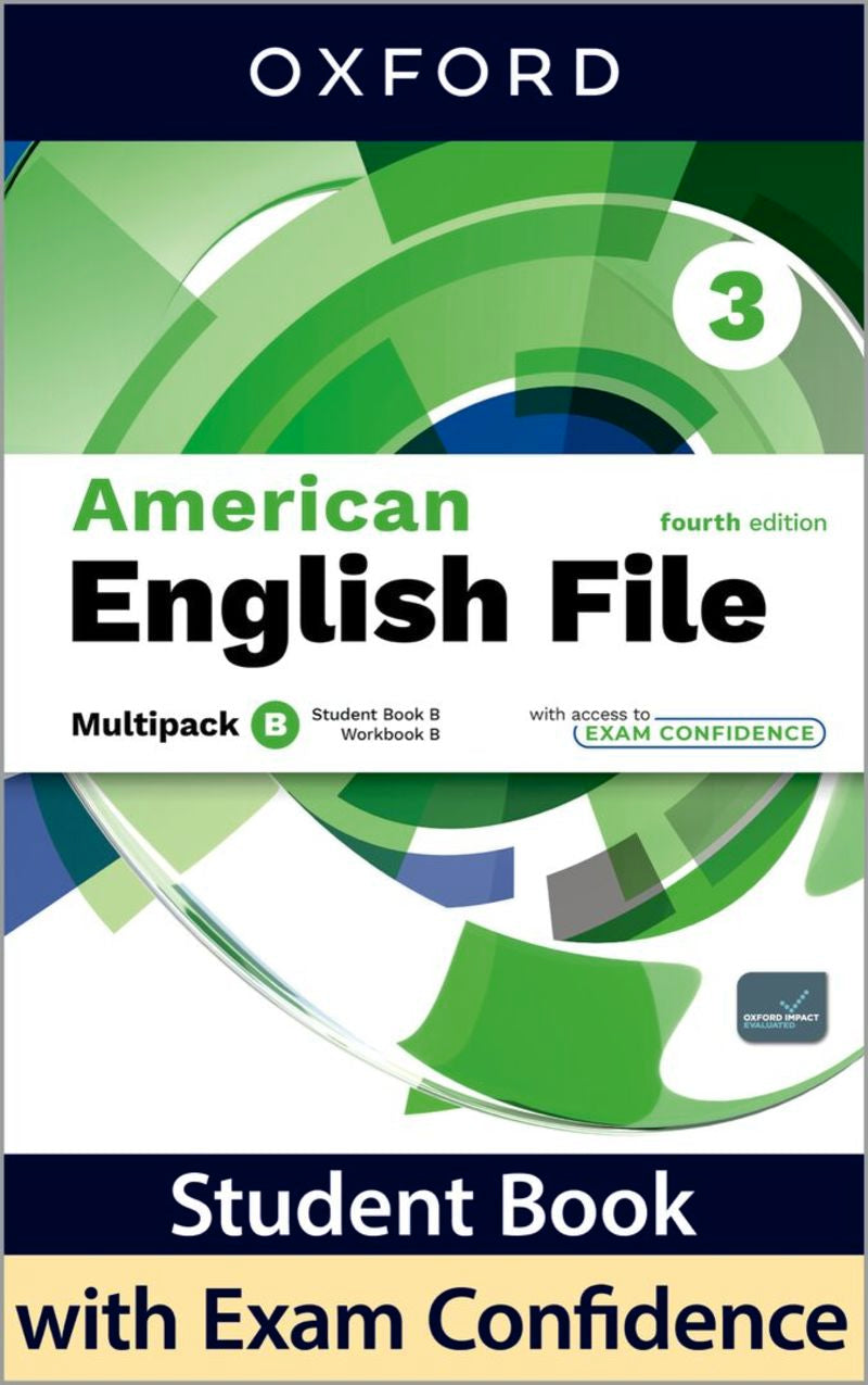 (4 Ed) American English File 3 Multipack B (Oxford University Press) - 9780194184816