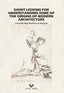 Short lessons for understanding some of the origins of modern architecture. Bajo Martinez De Murguia, Fernando (Universidad del País Vasco) 9788413193953