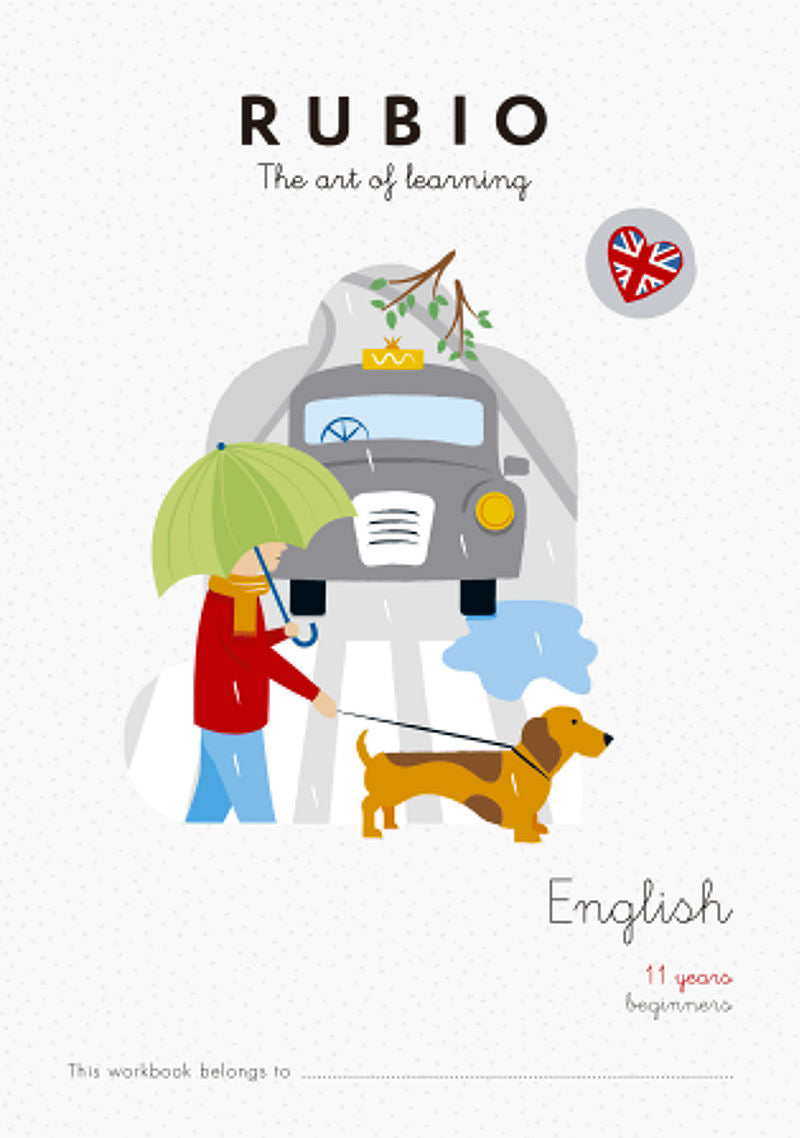 Rubio English 11 years beginners. Rubio Polo, Enrique (Editorial Rubio) 9788416744428