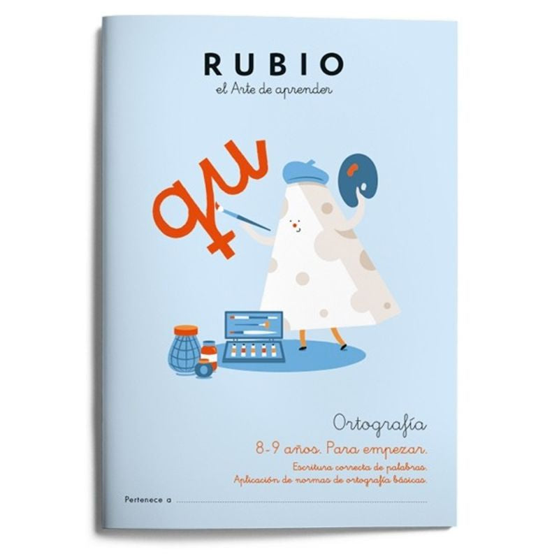 Ortografía 3 (8-9 años. Para empezar). Aa. Vv. (Editorial Rubio) 9788417427153 Imagen principal del producto