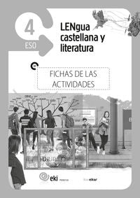 EKI DBH 4. Lengua castellana y Literatura 4. Fichas de las actividades. Aa. Vv. (Ikaselkar) 9788416752133