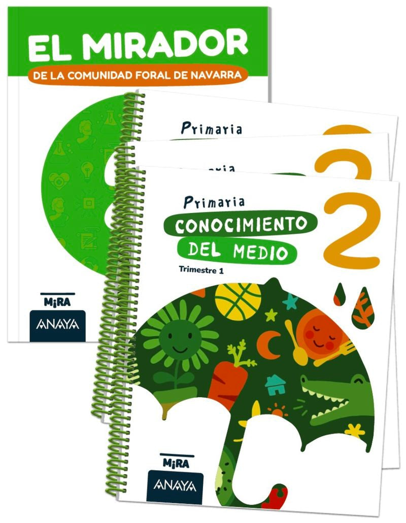 EP 2 - Conocimiento Medio (nav) + el Mirador de la Comunidad Foral de Navarra (Anaya) - 9788414352151