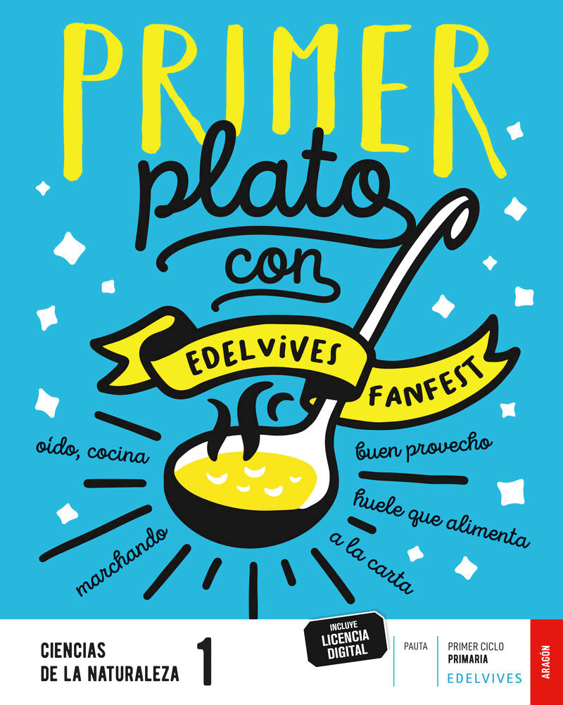 Proyecto: FanFest. Ciencias de la Naturaleza 1 - Pauta [Aragón]. Aa. Vv. (Editorial Luis Vives (Edelvives)) 9788414045121 Imagen principal del producto