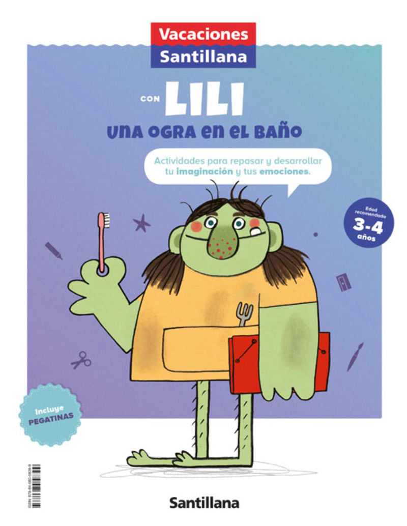 VACACIONES 2 INFANTIL 3 AÑOS. Aa. Vv. (Santillana Educación, S.L.) 9788468058399 Imagen principal del producto
