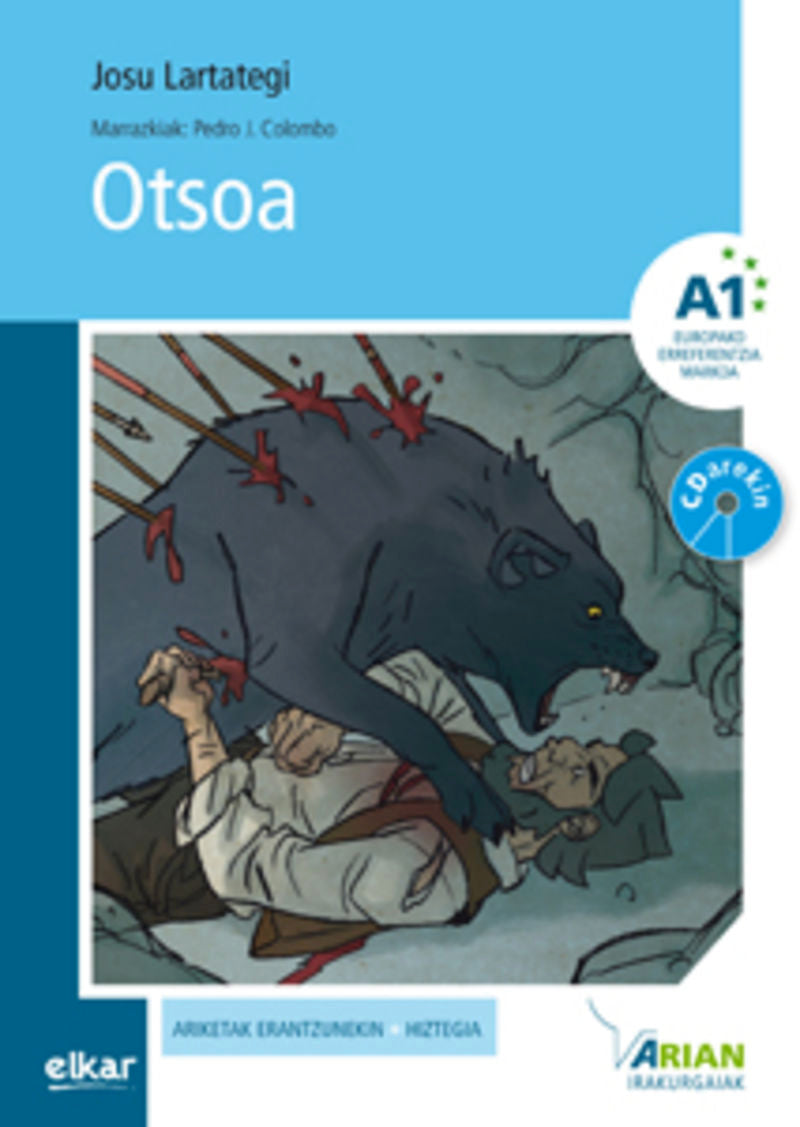 Otsoa (+CDa). Lartategi Yustos, Josu (Elkar) 9788415337911 Imagen principal del producto