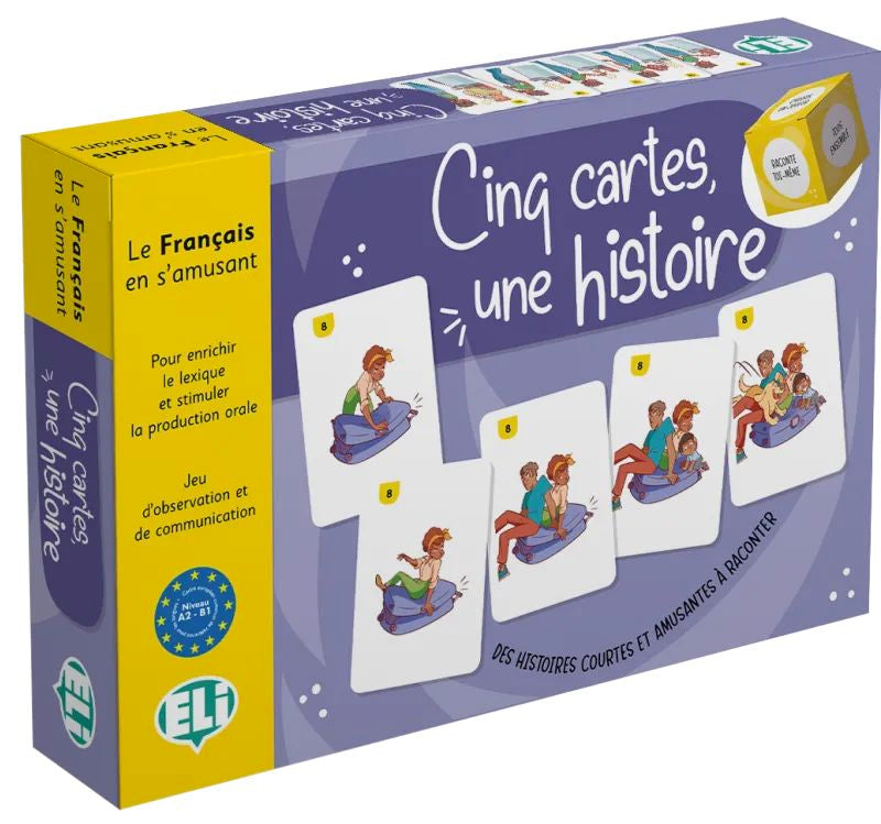 Cinq Cartes, Une Histoire - A2-B1 (Juego). Aa. Vv. ((Eli) European Language Instit) 9788853645128