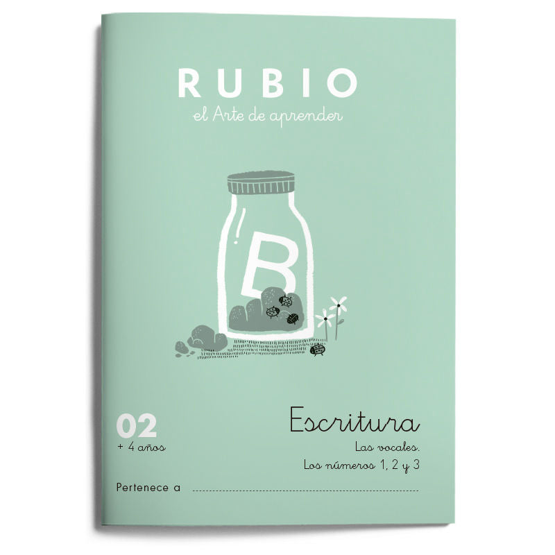 Escritura RUBIO 02. Rubio Silvestre, Ramon (Editorial Rubio) 9788417427436