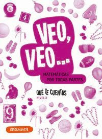 Qué te cuentas - Matemáticas manipulativas. Nivel 3. Aa. Vv. (Editorial Luis Vives (Edelvives)) 9788414012147 Imagen principal del producto