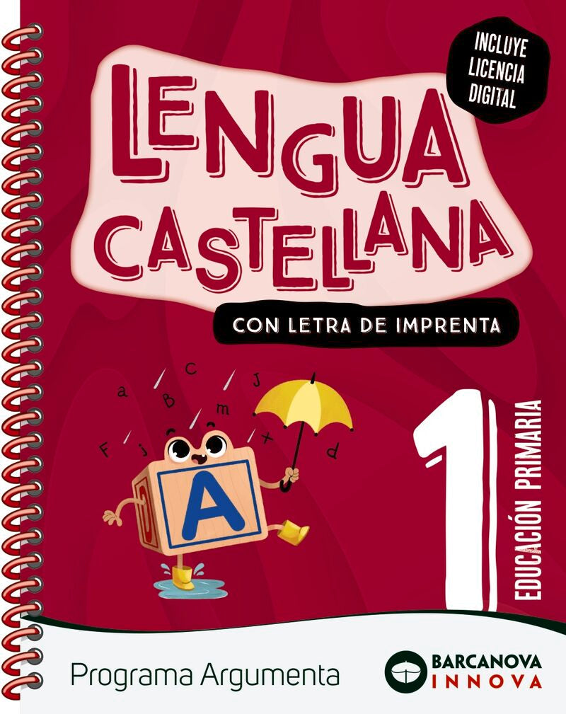 EP 1 - Lengua Castellana Imprenta (cat, Bal) - Argumenta - Innova 2 (Barcanova, S.a.) - 9788448956356 Imagen principal del producto
