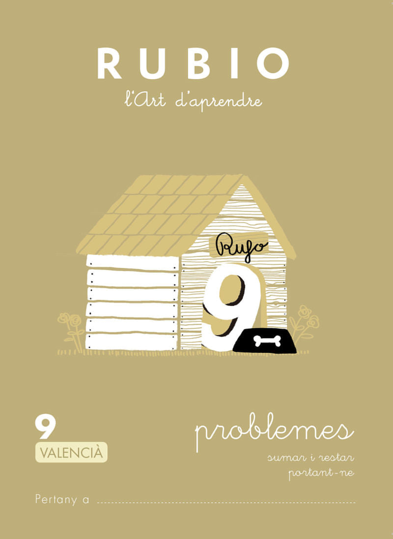 Problemes RUBIO 9 (valencià). Aa. Vv. (Editorial Rubio) 9788416744589