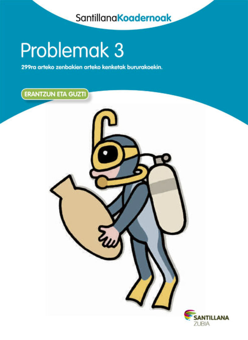Lh 1 - Matematikako Problemak 3 (Zubia) - 9788498943160 Imagen principal del producto
