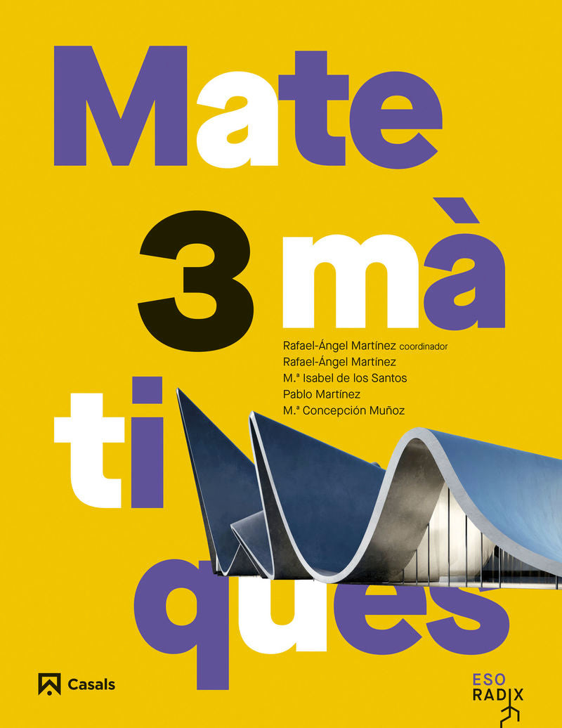 Matemàtiques 3º ESO Cat/val/bal 26 Radix (Casals) - 9788421883334