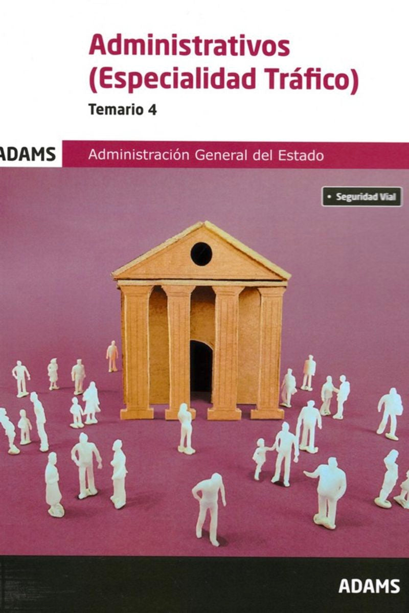 Temario 4 Administrativos de la Administración General del Estado, Especialidad Tráfico Imagen principal del producto