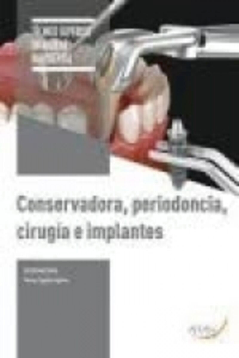 Conservadora, periodoncia, cirugía e implantes. Aa. Vv. (Arán Ediciones, S.L.) 9788418116483 Imagen principal del producto
