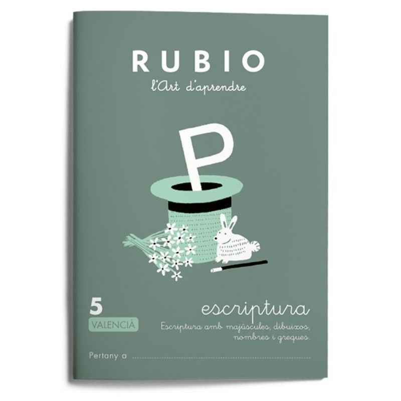 Escriptura RUBIO 5 (valencià). Aa. Vv. (Editorial Rubio) 9788416744848 Imagen principal del producto