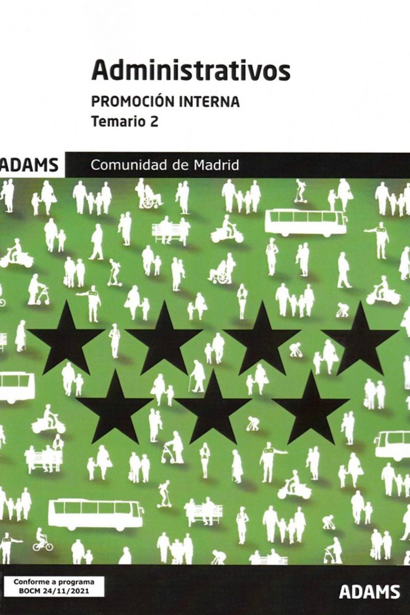 Temario 2 Administrativos de la Comunidad de Madrid, promoción interna